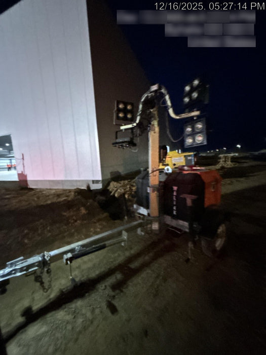 2024 Wanco WLTT-4MM4K Diesel, Mitsubishi L2E, 9.0HP @1800 rpm, Deep Sea Controller, Shore Power Plug, Auto Start, (4) 350W LED Floodlights, 4kW Generator, 60 Gal Fuel Tank, 2" Ball, T3