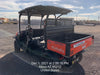 Kubota RTV-X1140W-H Plastic Canopy, Windshield Acrylic Clear, LED Strobe Light, Wire Harness Kit, Back up Alarm