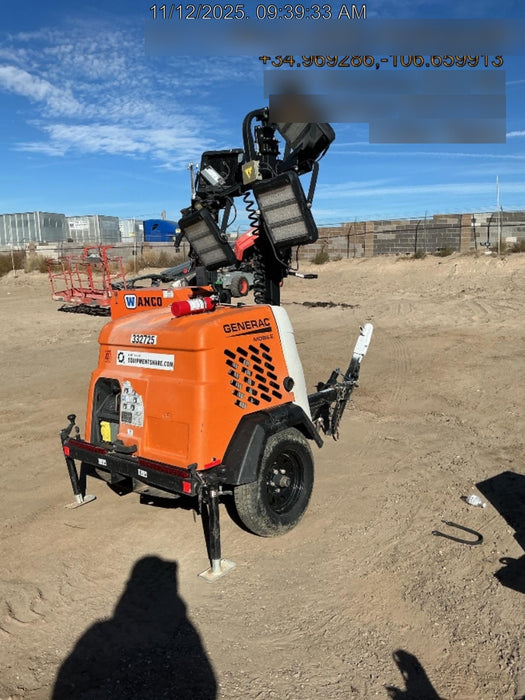 2023 Generac MLT2 Diesel, Flex Switch 120V Input, Powerzone Controller, (4) 320W LED Lights, 4kW Generator, 39.9 Gal Fuel Tank, 2" Ball, T3