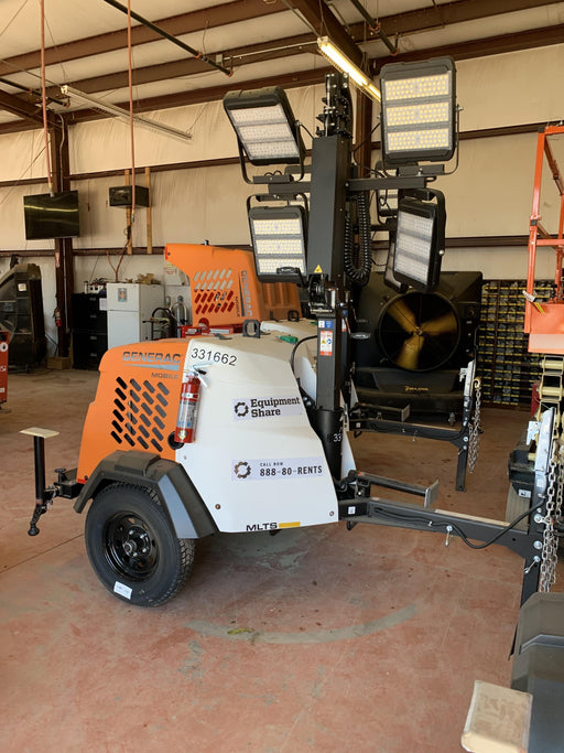 2023 Generac MLT2 Diesel, Flex Switch 120V Input, Powerzone Controller, (4) 320W LED Lights, 4kW Generator, 39.9 Gal Fuel Tank, 2" Ball, T3