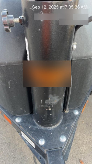 2022 Allmand NLV3GR (4) LED Light Fixture 350W, 23' Vertical Mast, 3kW Prime, Towable, ES Decals, T3