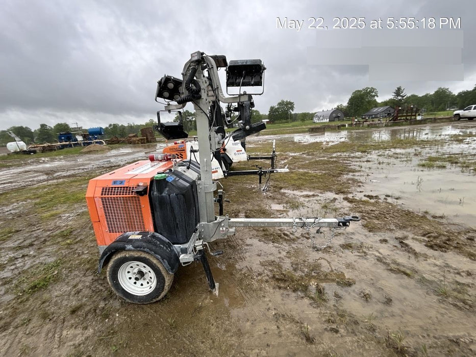 2024 Wanco WLTT-4MM4K Diesel, Deep Sea Controller, Shore Power Plug, Auto Start, (4) 350W LED Floodlights, 4kW Generator, 60 Gal Fuel Tank, 2" Ball, T3