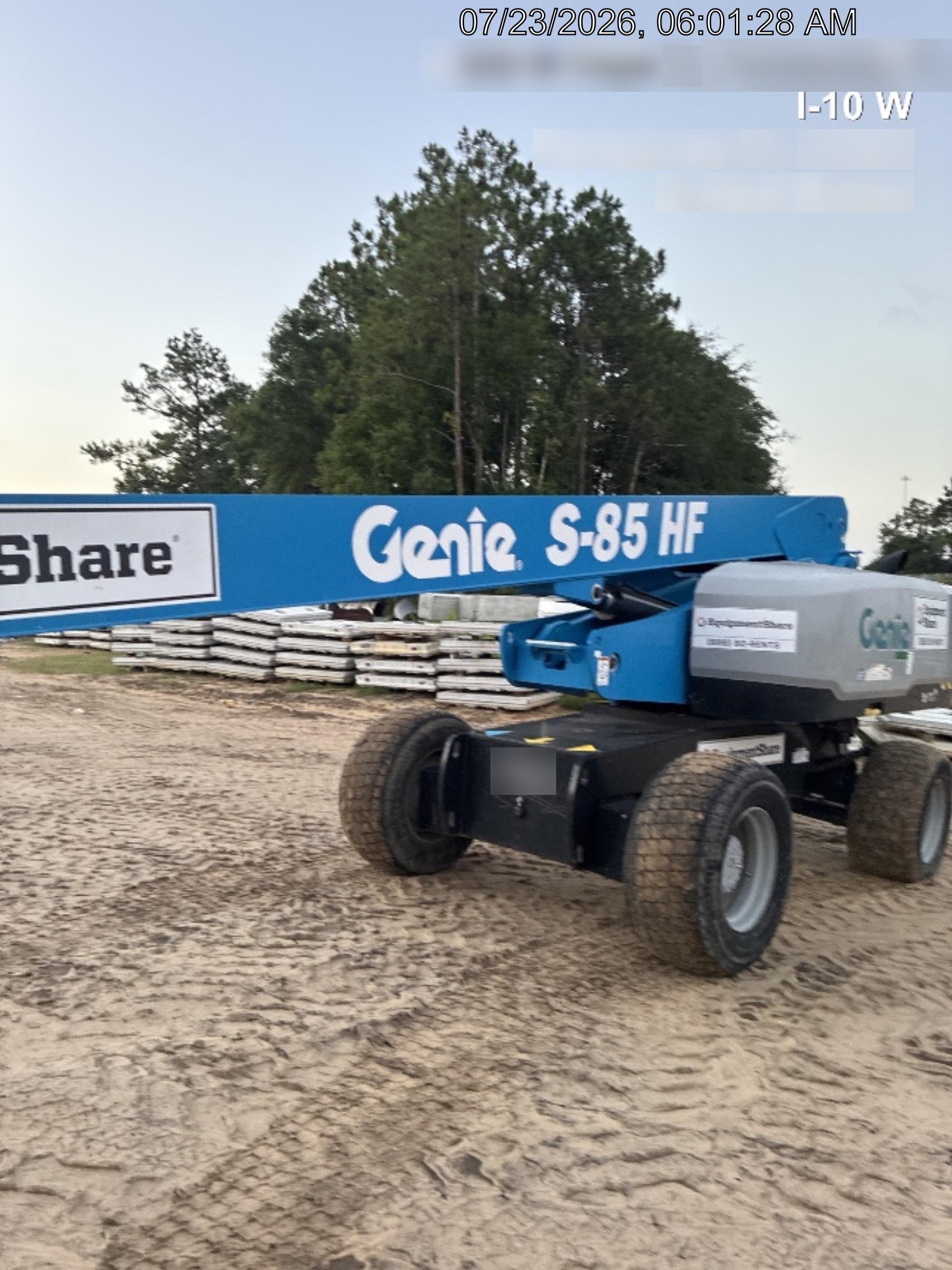 2023 GENIE S-85 HF