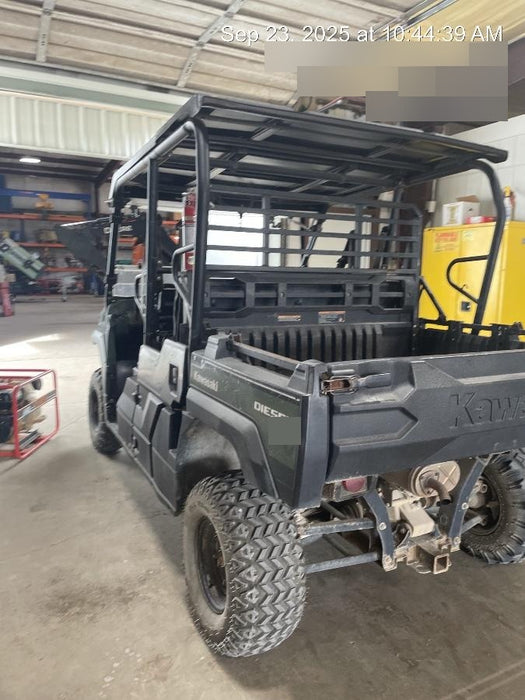 Kawasaki MULE PRO-DX Kawasaki Mule 4x4 Diesel UTV w/Hard Top, Windshield, Beacon, Backup Alarm, ES Keypad/Hardware Installed