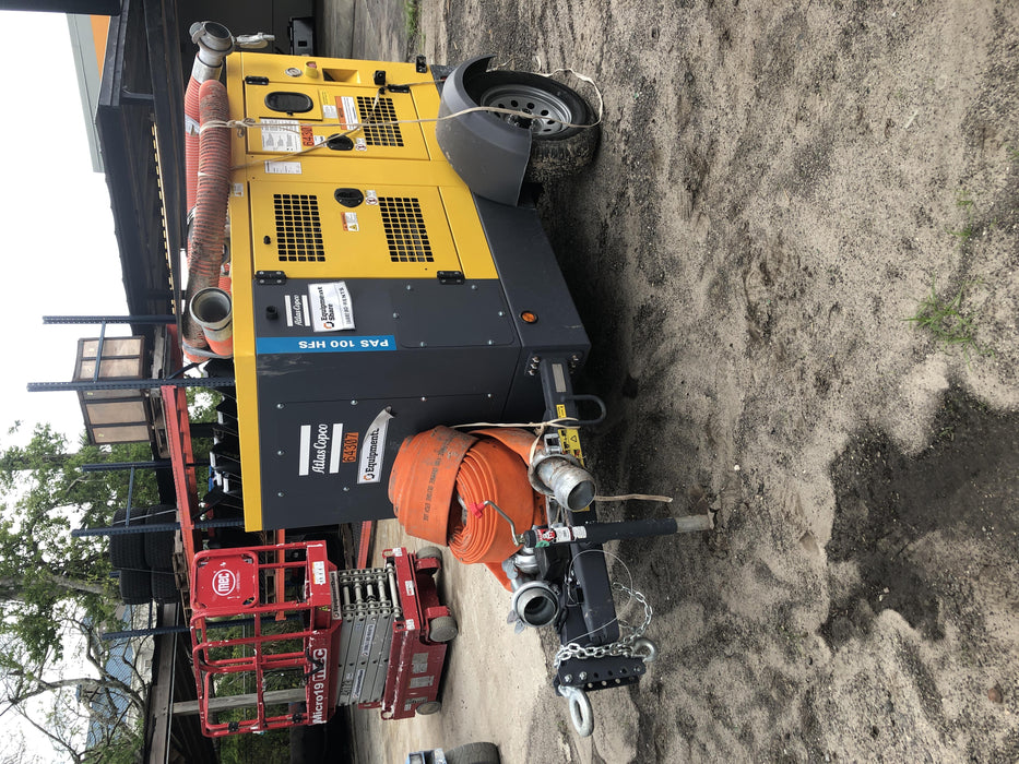 2020 ATLAS COPCO PAS 100 HF CS Enclosed
