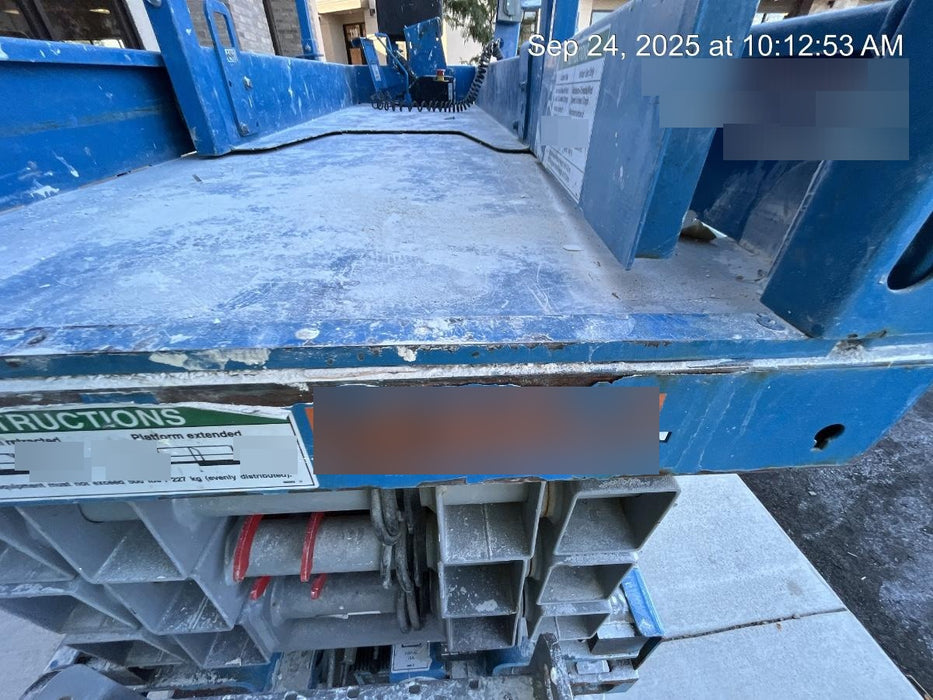 2020 Genie GS-1930 Solid Non Marking Tires, Beacon, Folding rails with half height swing gate, 800W Inverter