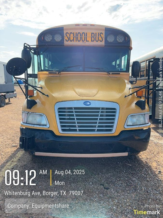 2012 BLUE BIRD 72 Passenger Bus