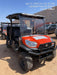 2022 Kubota RTV-X1140W-H Plastic Canopy, Windshield Acrylic Clear, LED Strobe Light, Wire Harness Kit, Back up Alarm
