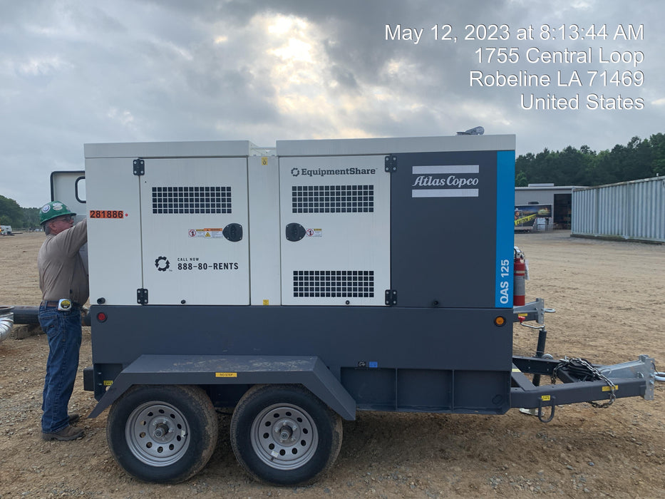 2022 ATLAS COPCO QAS 125