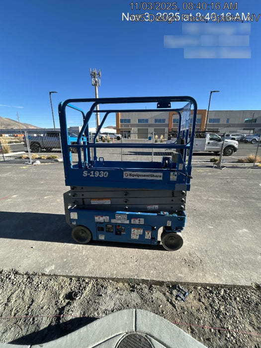 2019 Genie GS-1930 Half Height Swing Gate, 800W Inverter