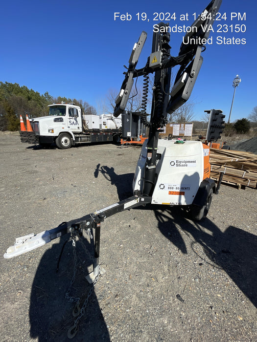 2023 Generac MLT2 Diesel, Flex Switch 120V Input, Powerzone Controller, (4) 320W LED Lights, 4kW Generator, 39.9 Gal Fuel Tank, 2" Ball, T3