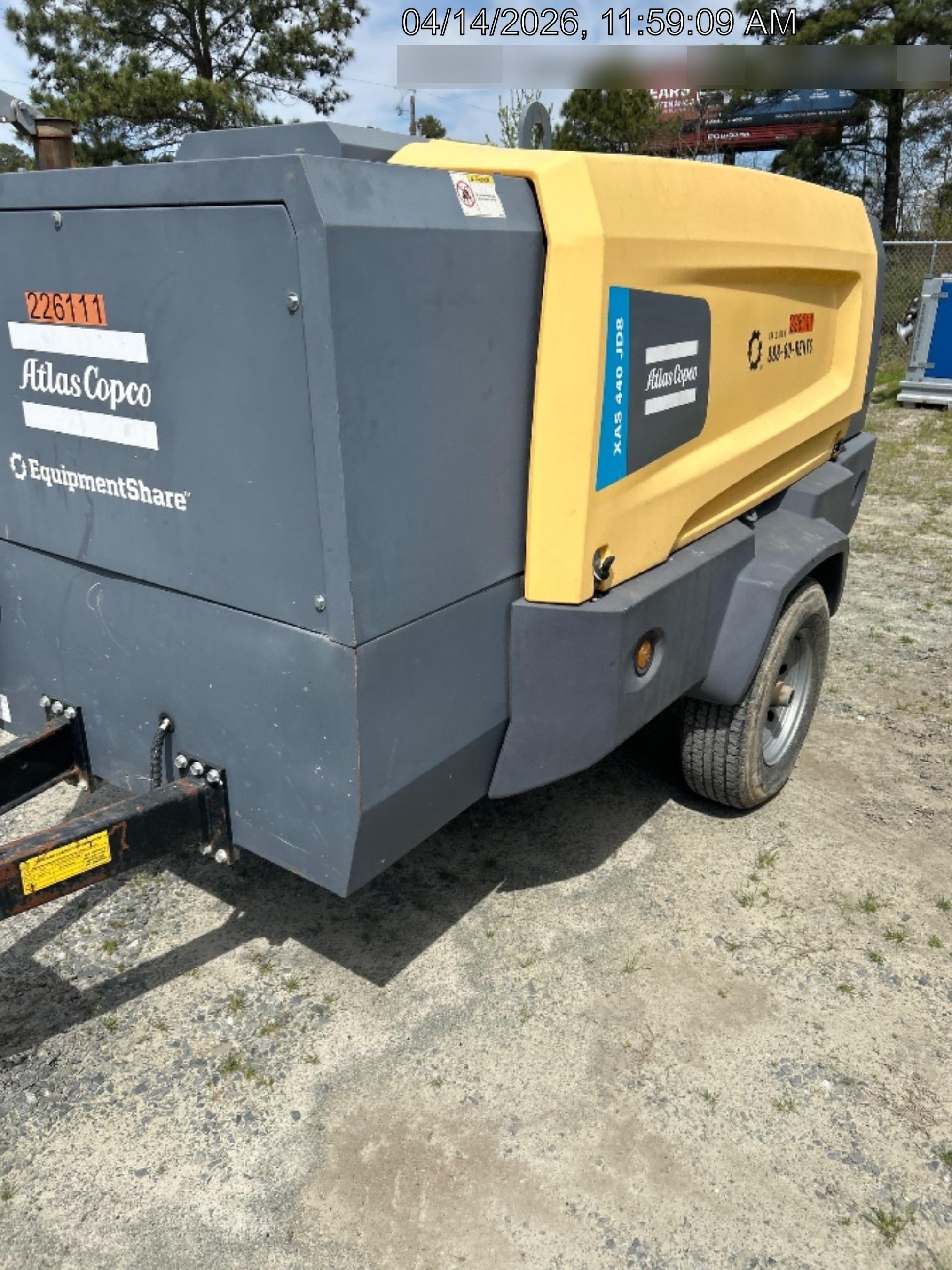 2022 ATLAS COPCO XAS440