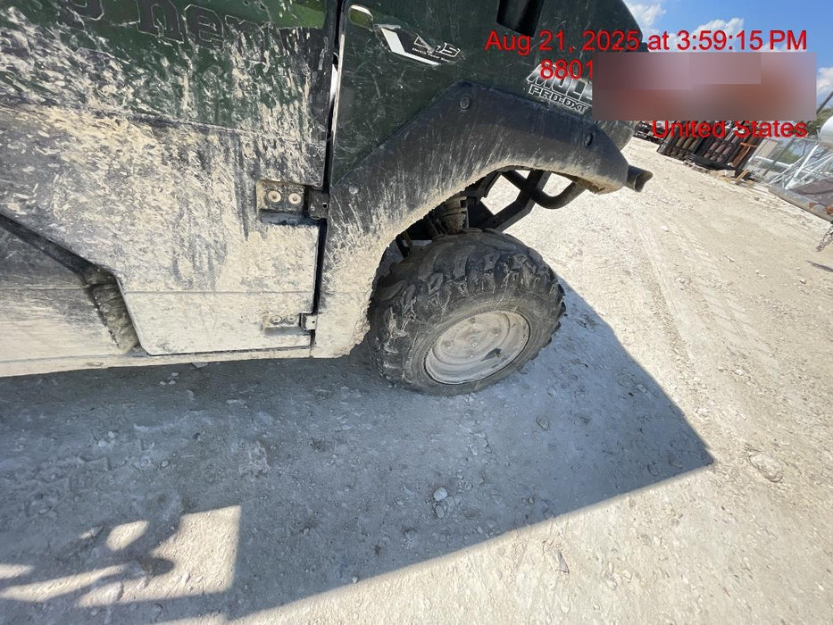 Kawasaki Mule PRO-DXT Standard Options, Backup Alarm, Beacon, Plastic Hard Top, Poly Windshield, Horn Kit