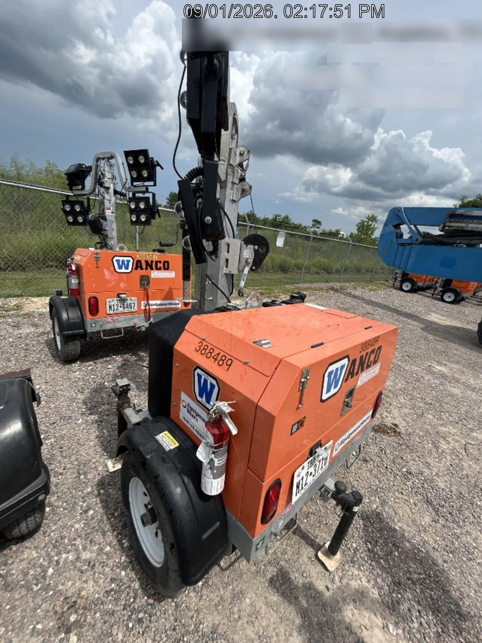 2024 Wanco WLTT-4MM4K Diesel, Deep Sea Controller, Shore Power Plug, Auto Start, (4) 350W LED Floodlights, 4kW Generator, 60 Gal Fuel Tank, 2" Ball, T3