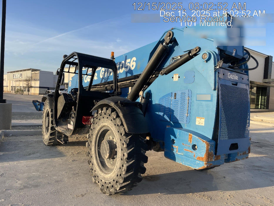 2018 Genie GTH-1056 Genie GTH-1056 w/ROPS, Work Lights, Solid Tires, RH Cab Mesh, Beacon, 60" Carriage and Forks