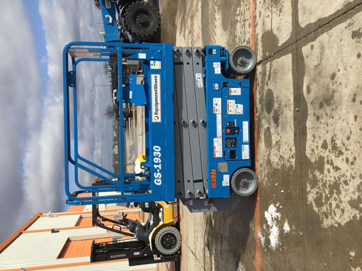 2019 Genie GS-1930 Fixed Rails with Chain Entry