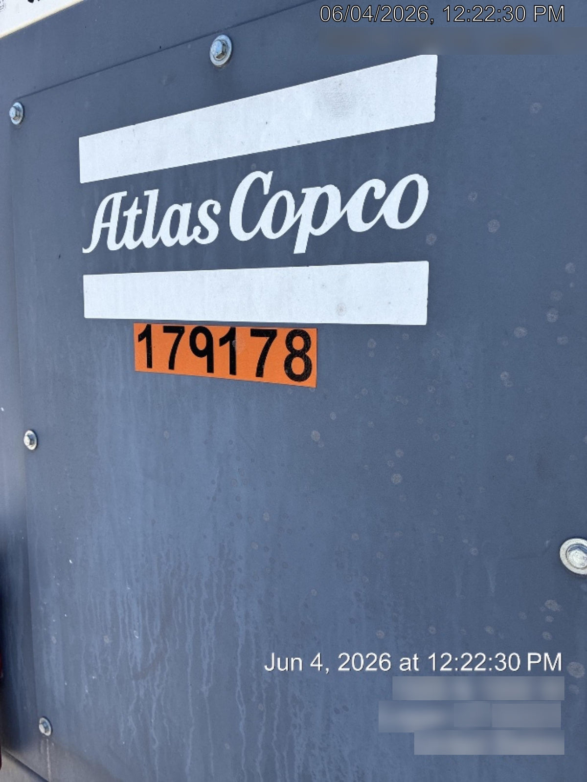 2021 ATLAS COPCO QAS 125