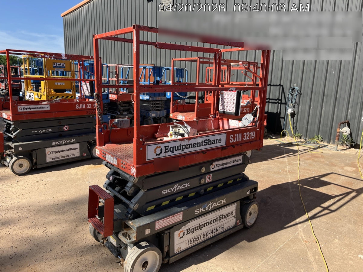 2019 Skyjack SJIII-3219 Standard Options, Trojan Batteries