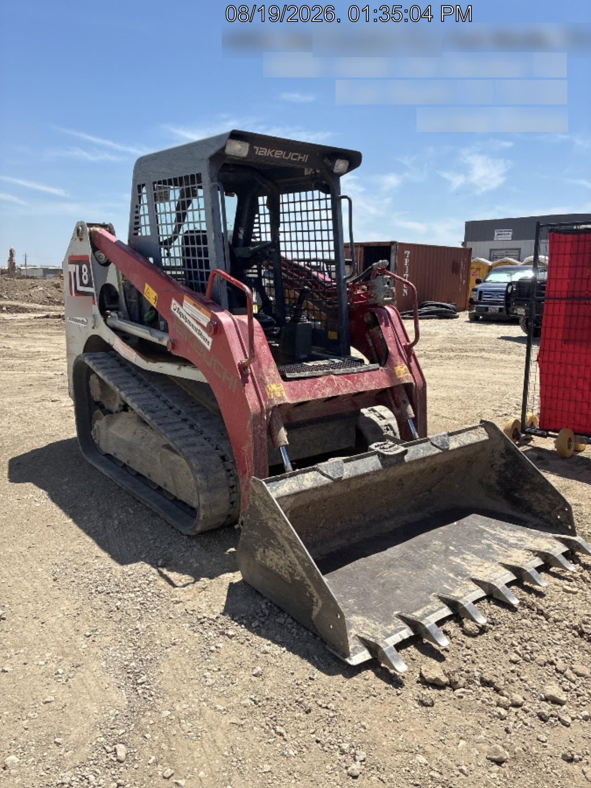 2019 TAKEUCHI TL8