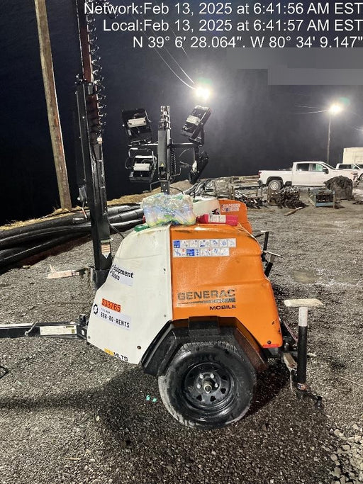 2023 Generac MLT2 Diesel, Flex Switch 120V Input, Powerzone Controller, (4) 320W LED Lights, 4kW Generator, 39.9 Gal Fuel Tank, 2" Ball, T3