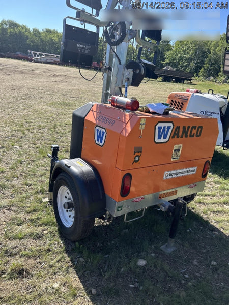 2024 Wanco WLTT-4MM4K Diesel, Deep Sea Controller, Shore Power Plug, Auto Start, (4) 350W LED Floodlights, 4kW Generator, 60 Gal Fuel Tank, 2" Ball, T3