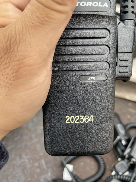 2022 MOTOROLA XPR3300E