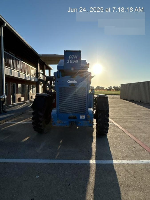 2019 Genie GTH-1056 Canopy, Solid RT Tires, LED Work Lights, Beacon 60" QA Carriage, 60" Forks