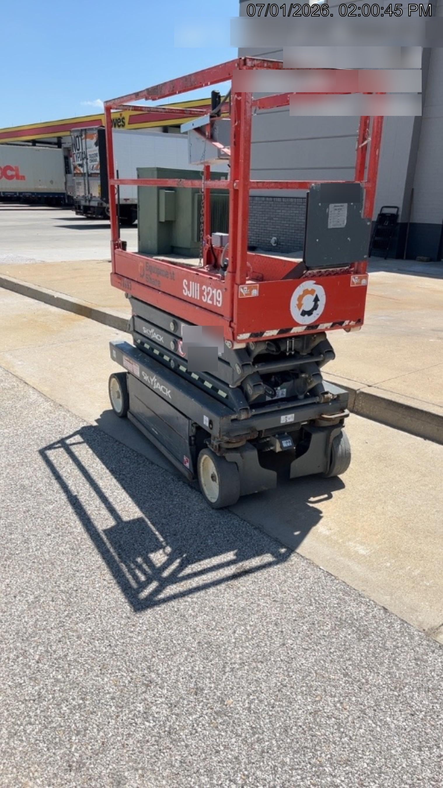 2019 Skyjack SJIII-3219 Standard w/Trojan Batteries