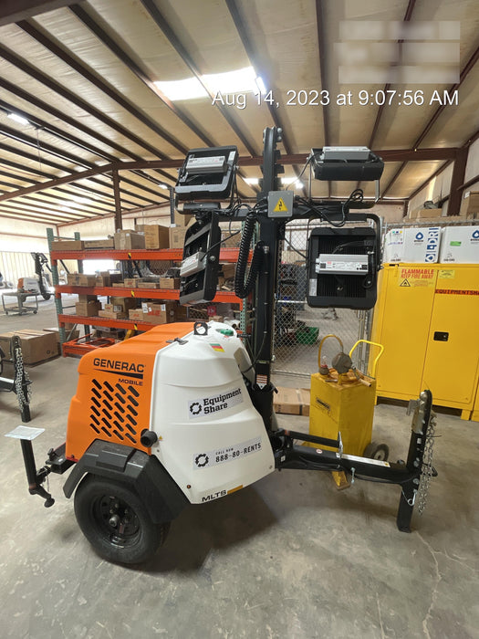 2023 Generac MLT2 Diesel, Flex Switch 120V Input, Powerzone Controller, (4) 320W LED Lights, 4kW Generator, 39.9 Gal Fuel Tank, 2" Ball, T3
