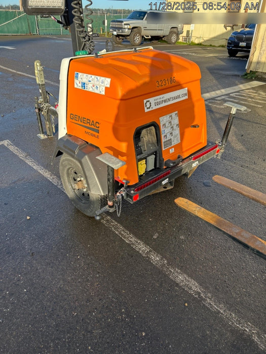 2023 Generac MLT2 Diesel, Flex Switch 120V Input, Powerzone Controller, (4) 320W LED Lights, 4kW Generator, 39.9 Gal Fuel Tank, 2" Ball, T3