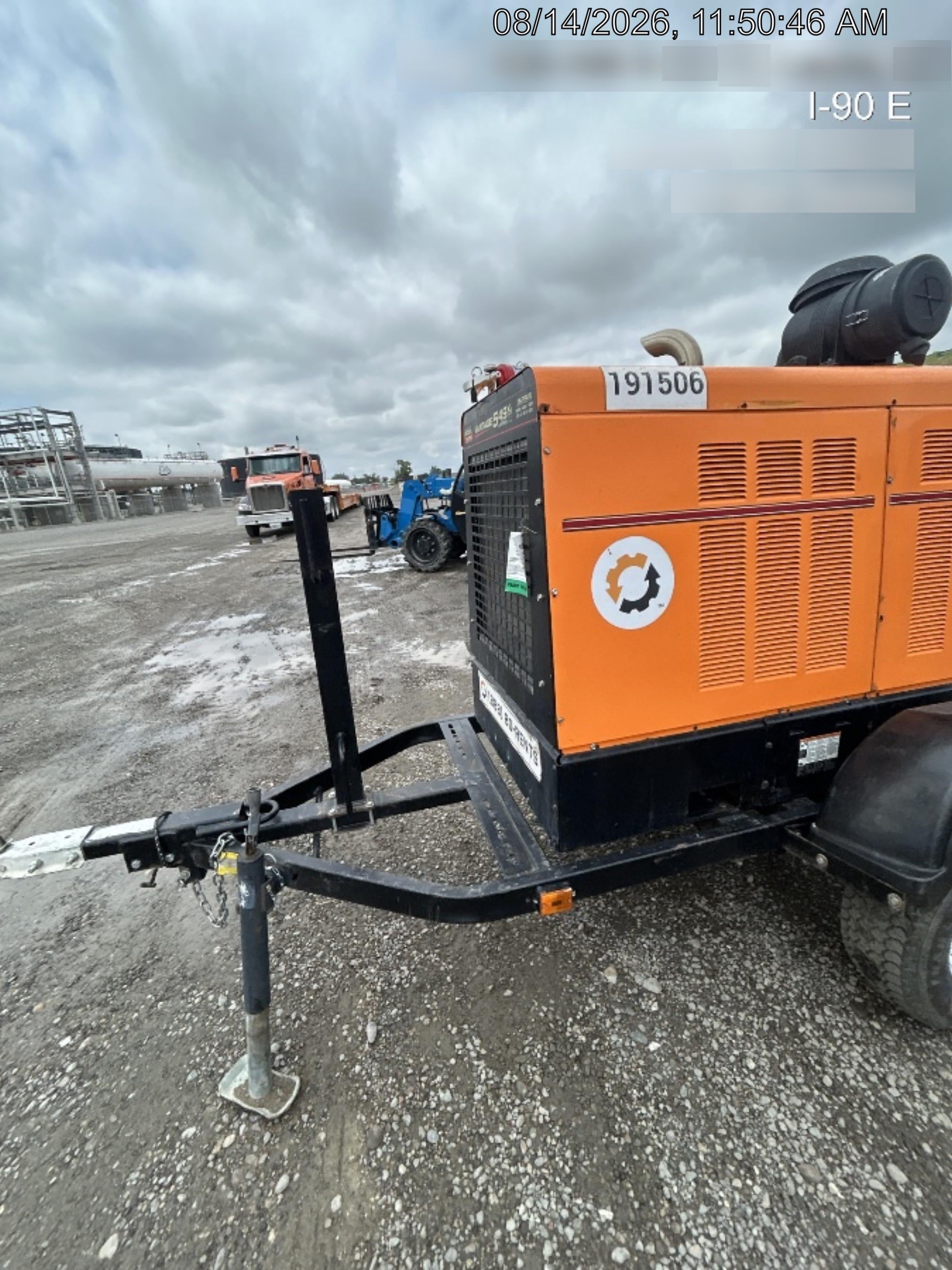 2021 Lincoln Electric Vantage 549X Ready Pak 3, ORANGE (includes trailer, cable rack, fender light kit)