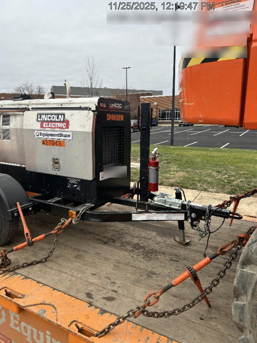 2024 Lincoln Electric LE400 Kubota V1505, Trlr, Cable Rack, Light Kit, ES Decals, T3