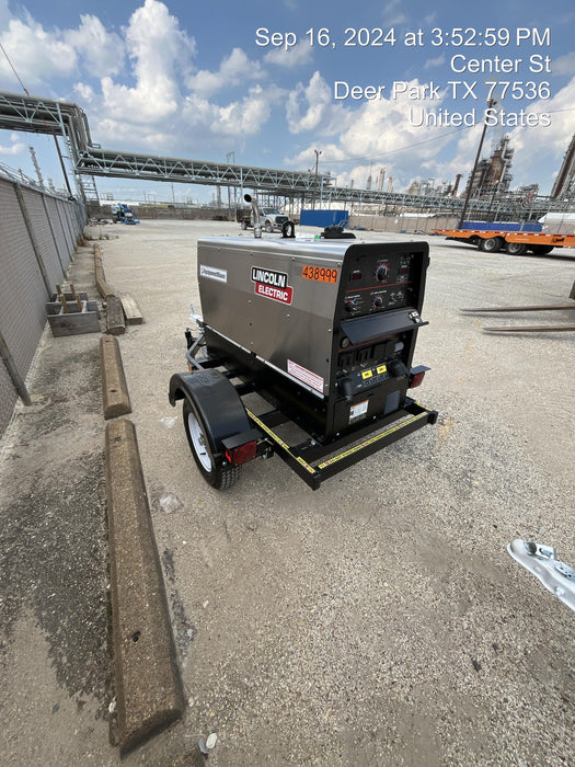 2024 Lincoln Electric LE400 Kubota V1505, Trlr, Cable Rack, Light Kit, ES Decals, T3