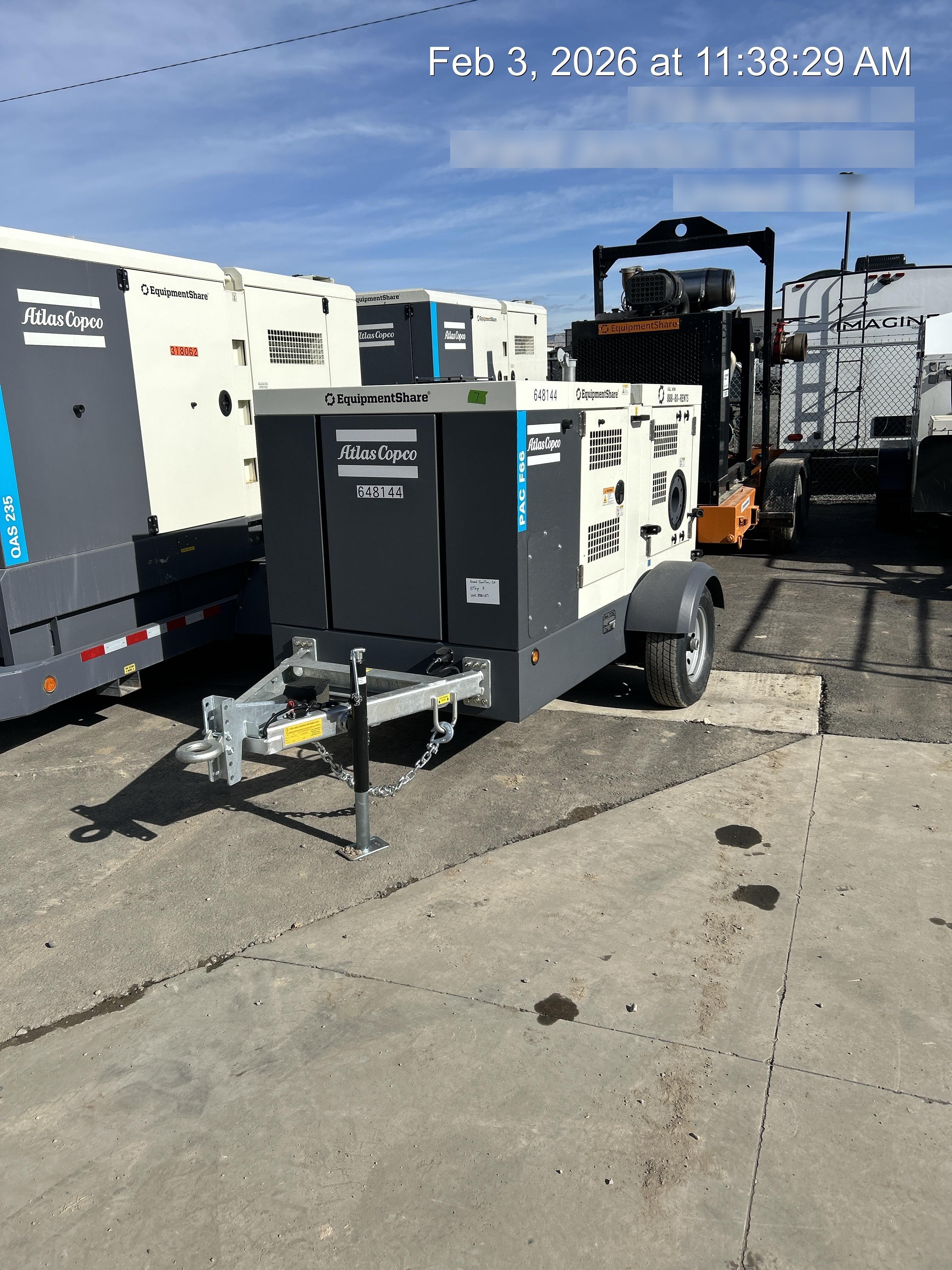 2026 ATLAS COPCO PAC F66 KD-S