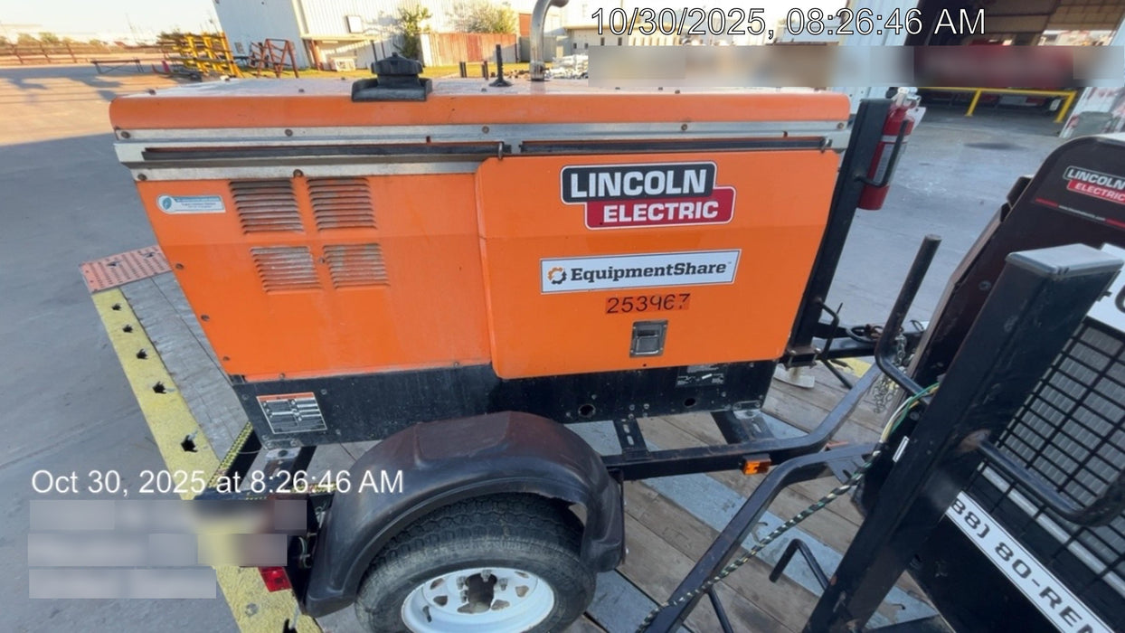 2022 Lincoln Electric LE400 Kubota V1505, Trlr, Cable Rack, Light Kit, ES Decals, T3