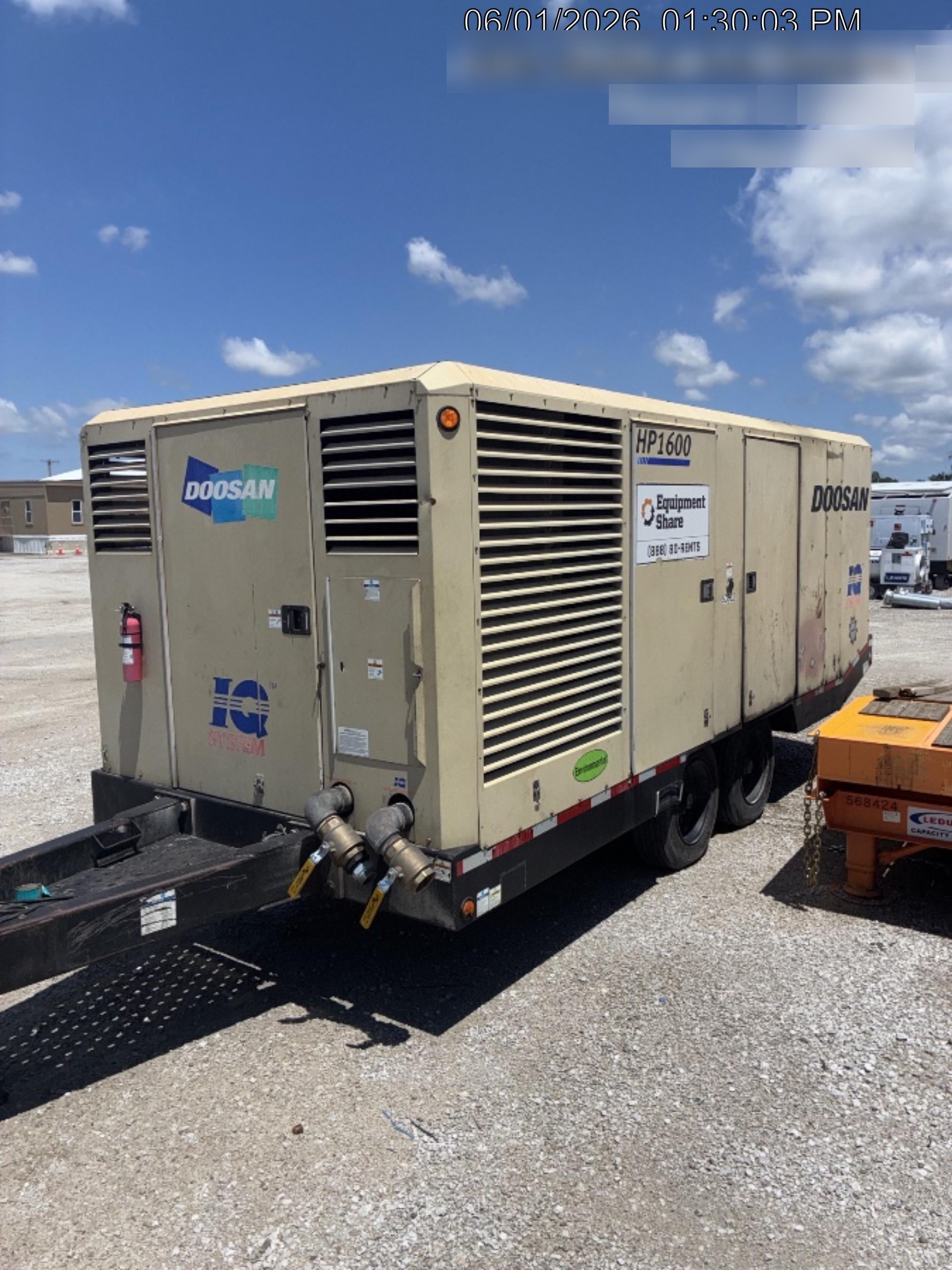 2018 DOOSAN HP1600WCU-T3 Tier 3 Reman