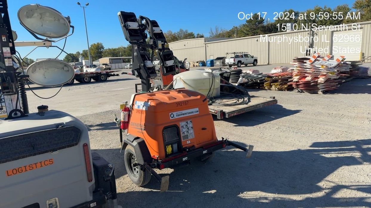 2024 Generac MLT2 Diesel, Flex Switch 120V Input, Powerzone Controller, 
(4) 320W LED Lights, 4kW Generator, 39.9 Gal Fuel Tank, 2" Ball, T3