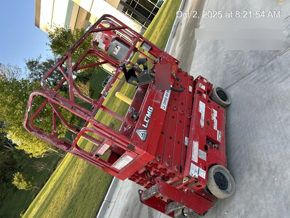 2021 Lgmg AS1932E Electric Drive, Solid Non Marking Tires, Dual Beacons