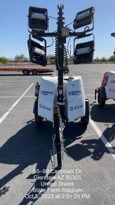 2023 Generac MLT2 Diesel, Flex Switch 120V Input, Powerzone Controller, (4) 320W LED Lights, 4kW Generator, 39.9 Gal Fuel Tank, 2" Ball, T3