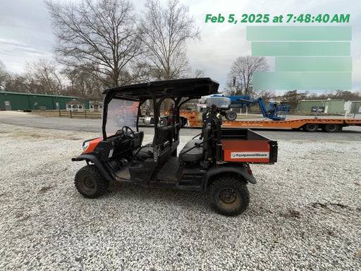 Kubota RTV-X1140W-H Plastic Canopy, Windshield Acrylic Clear, LED Strobe Light, Wire Harness Kit, Back up Alarm