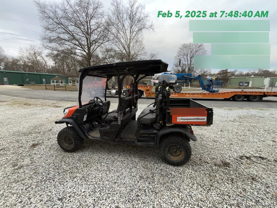 Kubota RTV-X1140W-H Plastic Canopy, Windshield Acrylic Clear, LED Strobe Light, Wire Harness Kit, Back up Alarm