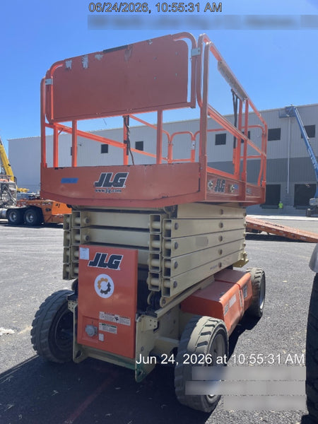 2019 JLG 4069LE Solid Non Marking Tires, Rotating Beacon