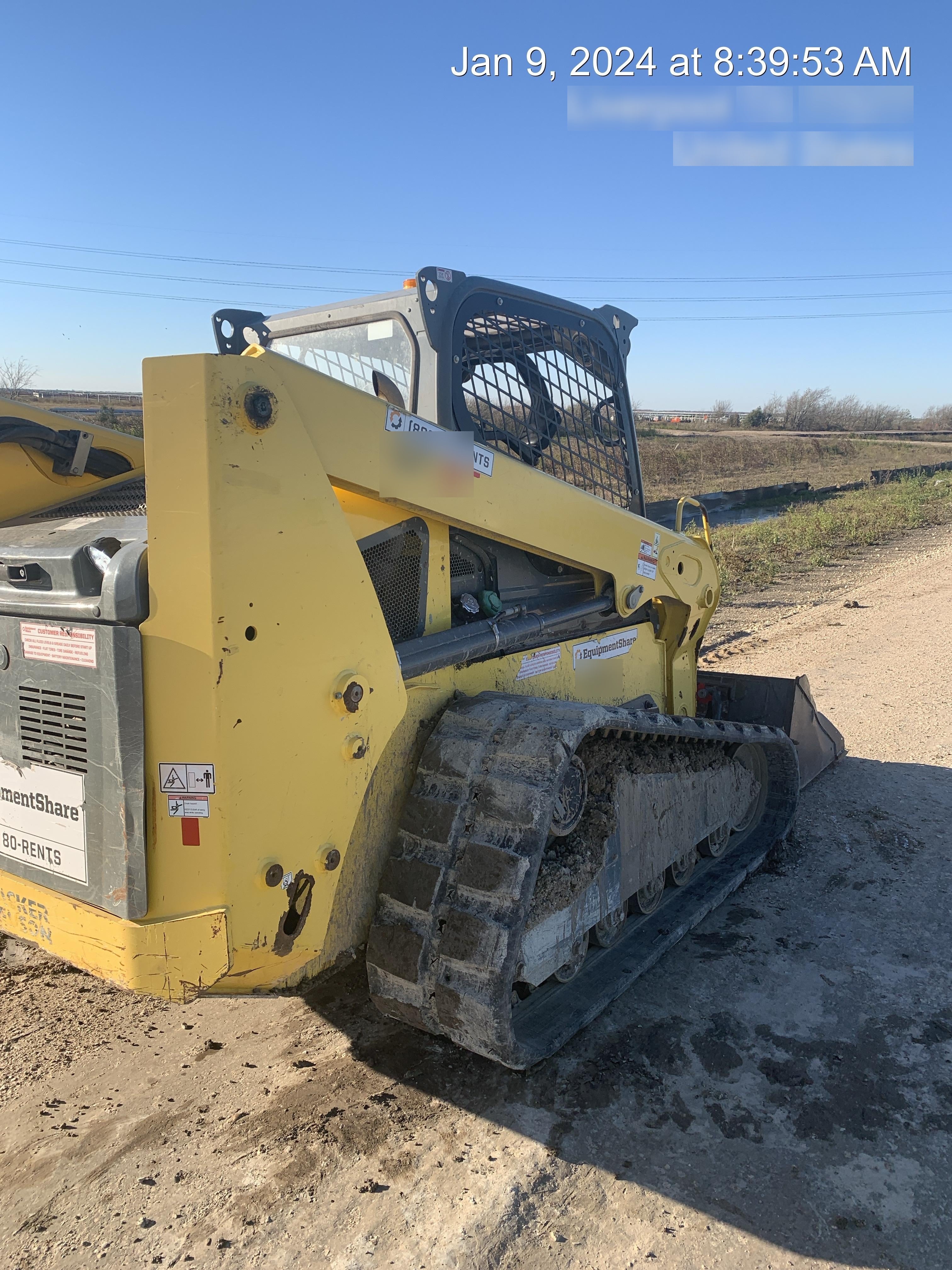 2018 Wacker Neuson ST35 ST35 10K Tracked Skid Loader, Canopy , ISO, Bucket Leveling, 82" Bucket w/ smooth bolt on edge