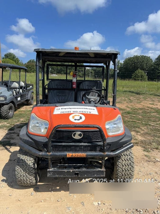 2021 Kubota RTV-X1140W-H Plastic Canopy, Windshield Acrylic Clear, LED Strobe Light, Wire Harness Kit, Back up Alarm