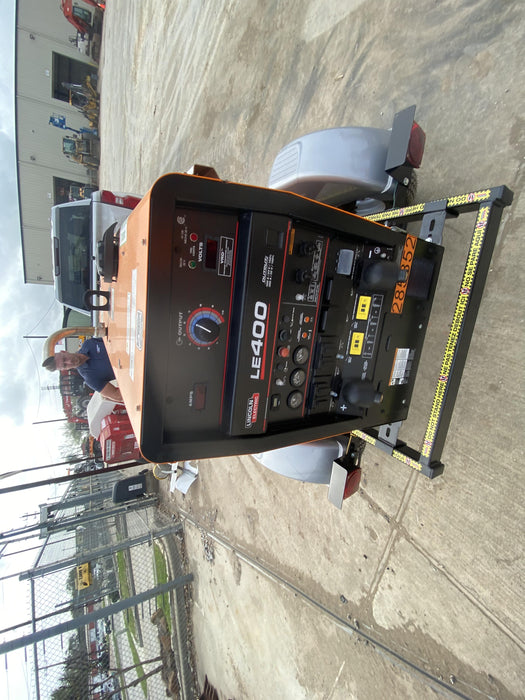 2022 Lincoln Electric LE400 Kubota V1505, Trlr, Cable Rack, Light Kit, ES Decals, T3