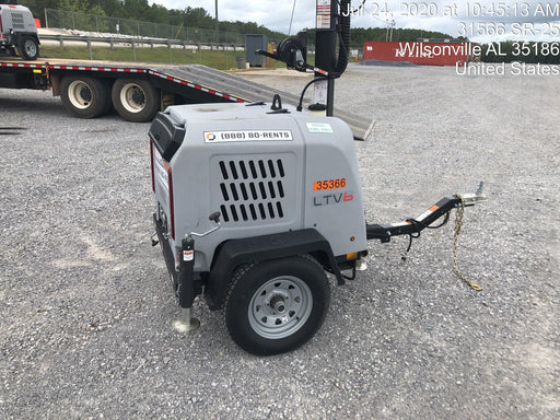 2019 Wacker Neuson LTV6L-MH Wacker Neuson LTV6L Mobile Light Tower w/Fuel Level Sensor Installed