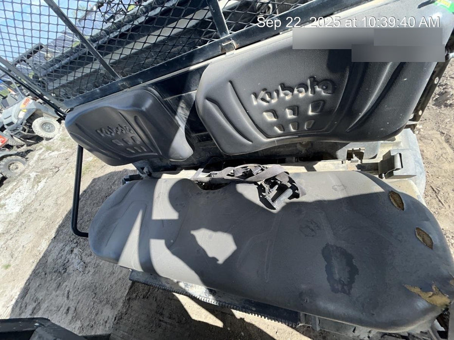 2022 Kubota RTV-X1140W-H Plastic Canopy, Windshield Acrylic Clear, LED Strobe Light, Wire Harness Kit, Back up Alarm