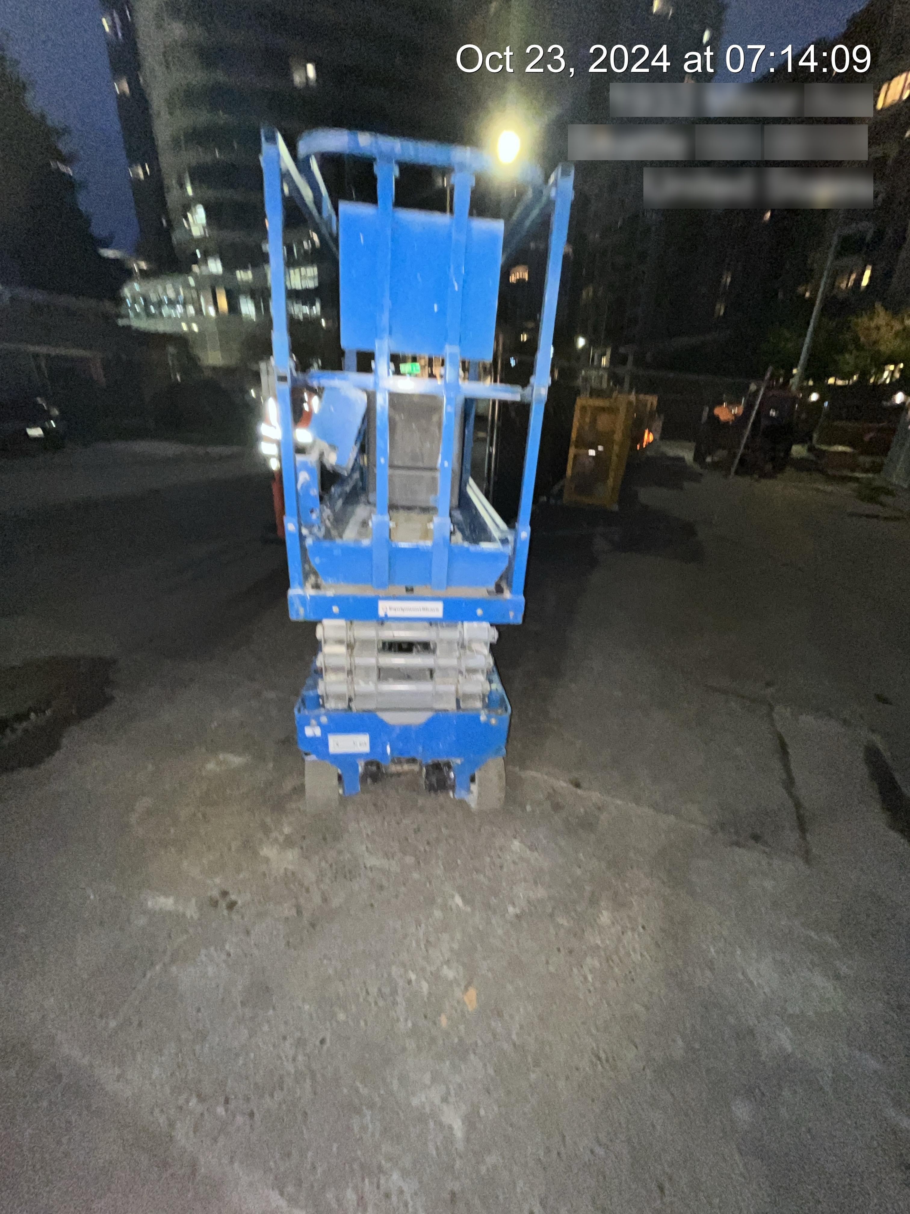 2020 Genie GS-1930 Solid Non Marking Tires, Beacon, Folding rails with half height swing gate, Telematics