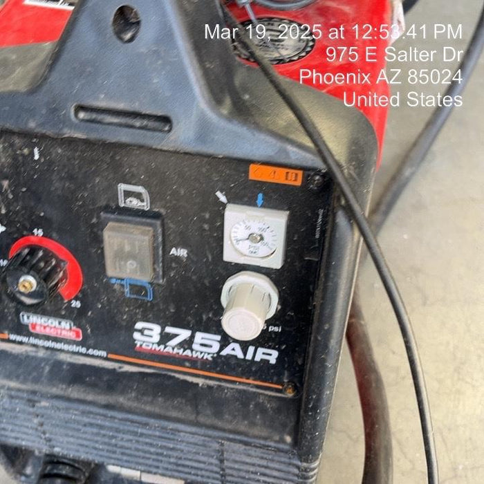 2022 LINCOLN ELECTRIC TOMAHAWK 375