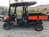 2019 Kubota RTV-XG850WL-H 4wd Utility Cart, Gas, 2 Seat, LED Strobe, Windshield Tempered Glass, Plastic Canopy, Wire Harness Kit, Backup Alarm